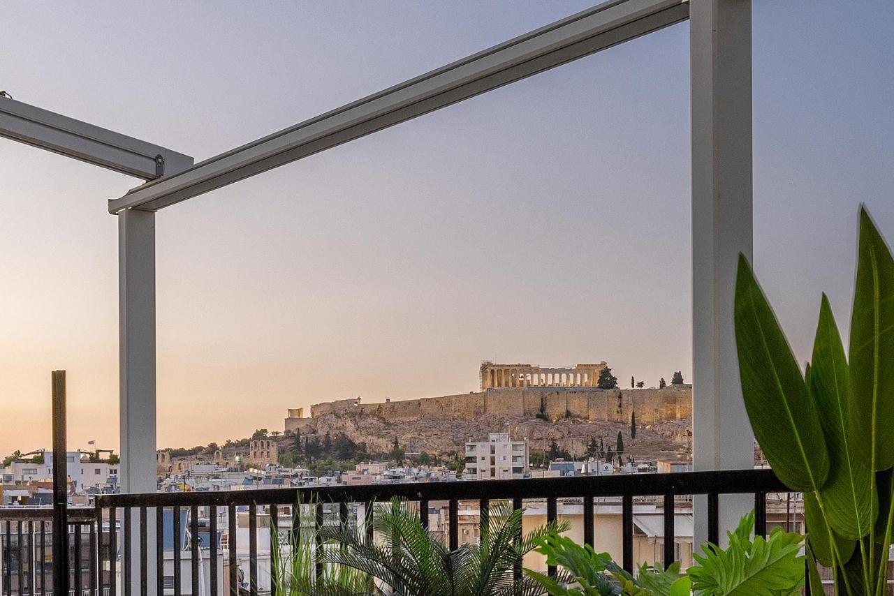 Appartamento Acropolis Views Studio Atene Esterno foto